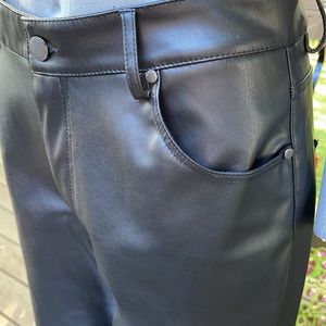Zara Faux Leather Pants